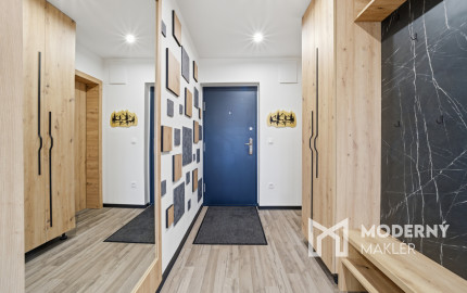 Na prenájom kompletne zariadený 2-izbový byt v Lozorne