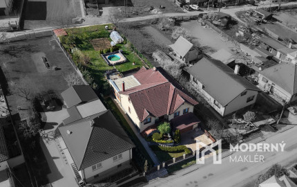 Na predaj dvojgeneračný rodinný dom blízko Bánoviec nad Bebravou