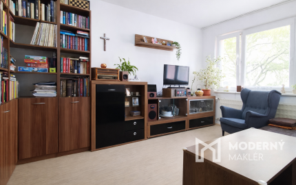 Na predaj kompletne zariadený 3-izbový byt v Bánovciach nad Bebravou