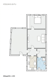 Na predaj 2-izbový rodinný dom v meste Trenčín - Kubrá