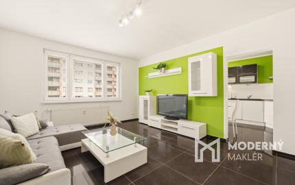 Na prenájom 3-izbový byt s loggiou v Ružinove