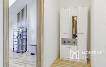 Na prenájom 2-izbový podkrovný byt s výhľadom v Prešove