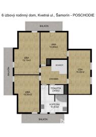 Na predaj 6-izbový rodinný dom s krásnou záhradou v Šamoríne