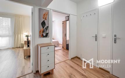 Na prenájom kompletne zrekonštruovaný 2-izbový byt v Trenčíne - Juh I