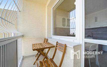 Na prenájom 1-izbový byt s loggiou v centre Senca