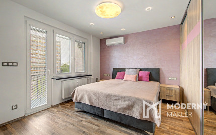 Na predaj prerobený, zariadený 3 izbový byt v Ružinove BA