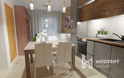 Na predaj investičný 3-izbový apartmán (nebytový priestor) v Bardejove