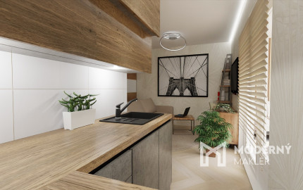 Na predaj investičný zariadený 1-izbový apartmán (nebytový priestor) v Bardejove