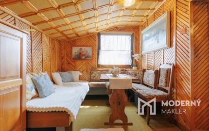 Na predaj chatka s celoročným bývaním v Považskom Chlmci