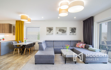 Na prenájom moderný 4-izbový bungalov v obci Beňadiková