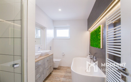 Na prenájom moderný 4-izbový bungalov v obci Beňadiková