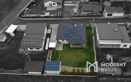 Na prenájom moderný 4-izbový bungalov v obci Beňadiková