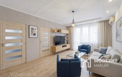Na predaj jedinečný 4-izbový byt v centre Nitry