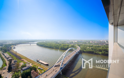 Na prenájom 2-izbový byt so šatníkom, Bratislava – Eurovea Tower