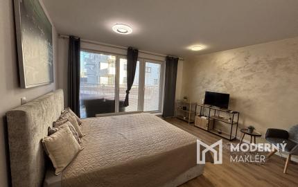 Novostavba, 1-izbový byt s terasou, Eduarda Wenzla ul., Bratislava- Rača