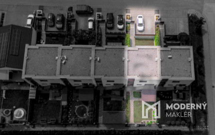 Na predaj moderný 4-izbový rodinný dom s terasami a záhradou v Ružindole