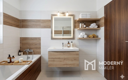Na predaj moderne zariadený 1-izbový byt v Stupave