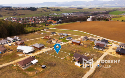 Pozemok s výhľadom na prírodu v lokalite Necpaly