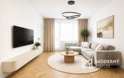 3 izbový byt na predaj v centre Martina