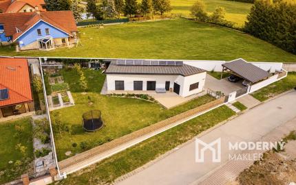 Na predaj moderný rodinný dom v obci Mokrá Lúka