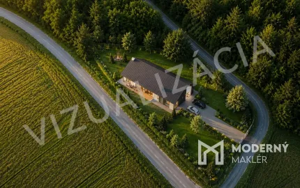 Na predaj slnečný stavebný pozemok pod lesom v obci Malá Hradná