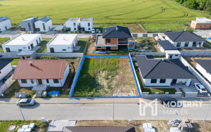 Na predaj novostavba 4-izbového rodinného domu v Moravanoch nad Váhom