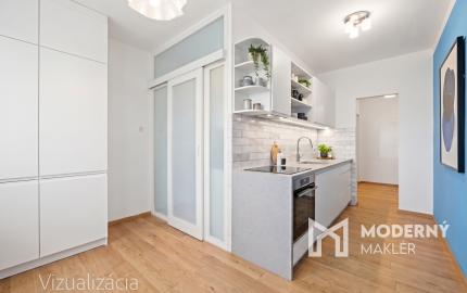 Investičná príležitosť vo Vrakuni – priestranný 2-izbový byt 64 m² s lodžiou na Čiližskej ulici