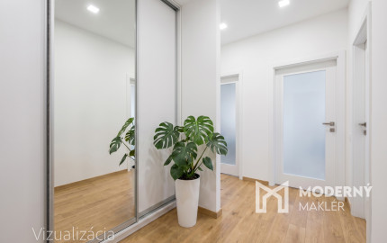 Investičná príležitosť vo Vrakuni – priestranný 2-izbový byt 64 m² s lodžiou na Čiližskej ulici