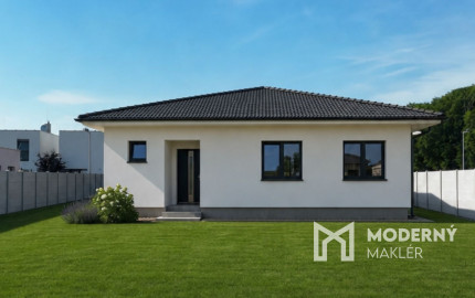 Na predaj novostavba 4-izbového rodinného domu v Moravanoch nad Váhom