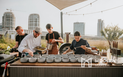 Na odstúpenie úspešná gastro prevádzka v OC Nivy, Bratislava
