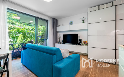 Na predaj 1-izbový byt s predzáhradkou, Bratislava – Koliba