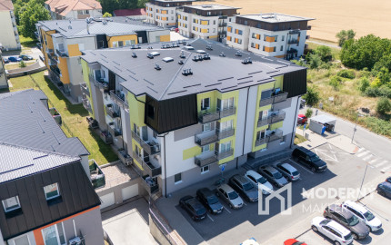 Na predaj 2-izbový byt s 2 garážovými státiami v Šamoríne