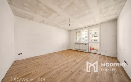 Na predaj 3-izbový byt s dvoma loggiami, BA - Karlova Ves