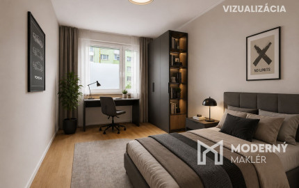 3 izbový byt priestranný na predaj v Martine - Zaturčie