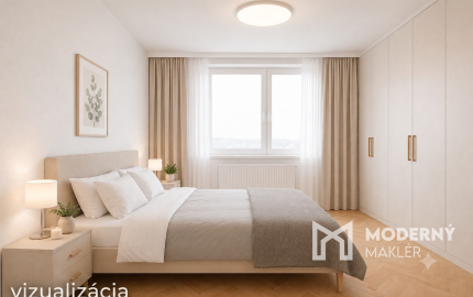 Na predaj 3-izbový byt vhodný na rekonštrukciu v centre Martina