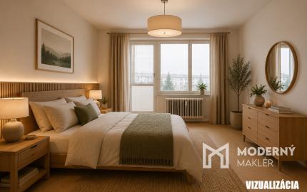 Na predaj 2-izbový byt s panoramatickým výhľadom | Možnosť 3 izieb v Považskej Bystrici
