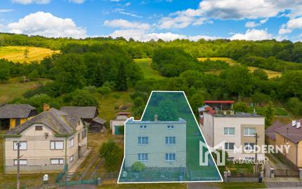 Na predaj rodinný dom s veľkým pozemkom len 7 km od Vranova – obec Merník