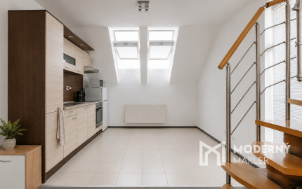 Na predaj štýlový 3-izbový mezonetový byt v centre Žiliny