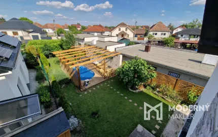 Na predaj 4-izbový byt so záhradou a bazénom vo Veľkých Úľanoch
