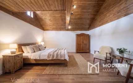 Na predaj útulný zrekonštruovaný 4-izbový vidiecky dom v Dolnom Lopašove