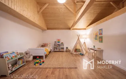 Na predaj útulný zrekonštruovaný 4-izbový vidiecky dom v Dolnom Lopašove