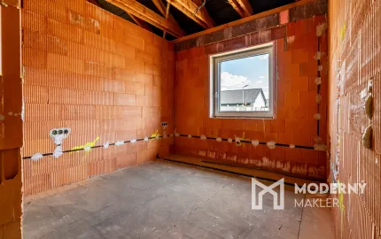 Na predaj novostavba 3-izbového rodinného domu v obci Jur nad Hronom