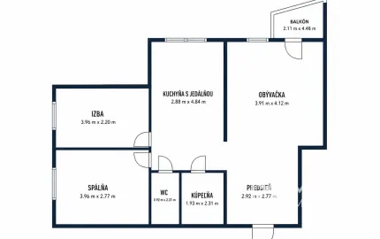 Na predaj 3-izbový byt v Bratislave – Karlova Ves (Dlhé diely)
