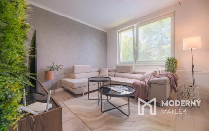 Na predaj štýlový 3-izbový byt so šatníkom v Trenčíne – Sídlisko Juh II