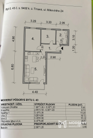Na predaj 3-izbový byt v Trnave – ul. Mikovíniho (projekt MIKO)