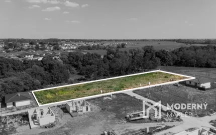 Na predaj stavebné pozemky pre rodinné domy v Moste pri Bratislave – časť Zelená Voda