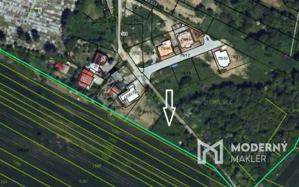 Na predaj stavebný pozemok v obci Urmince