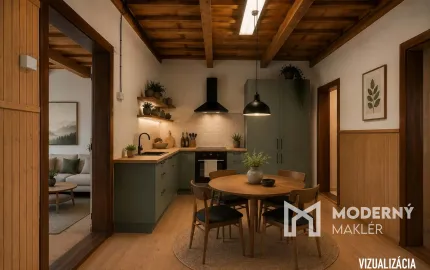 Na predaj rodinný dom v obci Košťany nad Turcom