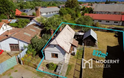Na predaj rodinný dom v obci Košťany nad Turcom
