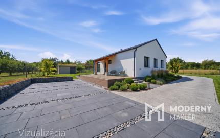 Na predaj novostavby rodinných domov v obci Hronské Kľačany